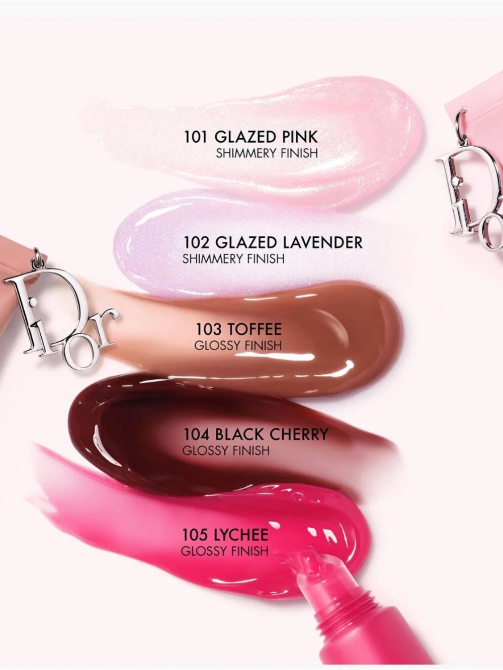 Dior Addict Lip Glow Butter #104 black cherry new in box - Picture 10 of 12